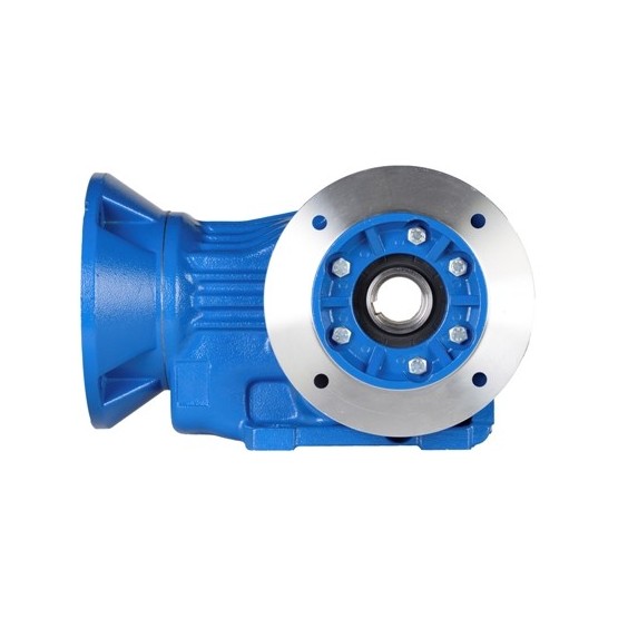 Reductor ortogonal OMF 71 Rel.1/11.4, eje salida Ø35, PAM 250-28, para motor tamaño 100 B5 (motor no incl)