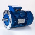 Motor eléctrico trifásico  Cemer 0.12kw/0.17CV, 1500 rpm, 63B5 (ØEje motor 11 mm, ØBrida 140 mm) 220/380V, IP55, IE1, Carcasa aluminio