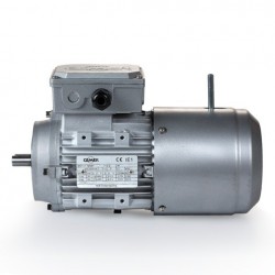 Motor eléctrico trifásico con freno Cemer 63B14 (ØEje motor 14 mm, ØBrida 105 mm), 1500 rpm, 220/380V, 0.25kW/0.33CV, IP54, Alta Eficiencia, tensión freno 220/380V (ca)