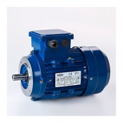 Motor eléctrico trifásico Cemer 0.37kw/0.5CV, 1500 rpm, 71B14 (ØEje motor 14 mm, ØBrida 105 mm) 220/380V, IP55, IE1, Carcasa aluminio