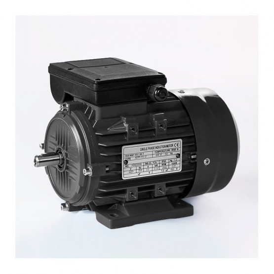 Motor eléctrico monofásico alto par de arranque 0.55kw/0.75CV, 220V, 3000 rpm, 71B3 (ØEje motor 14 mm) 220V, IP55, IE2