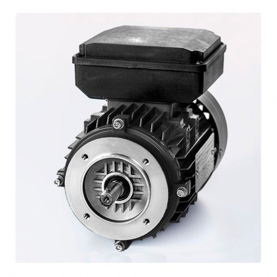 Motor eléctrico monofásico con condensador permanente 0.12kw/0.17CV, 1500 rpm, 63B14 (ØEje motor 11 mm, ØBrida 90 mm) 220V, IP55, IE2