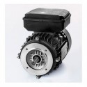Motor eléctrico monofásico con condensador permanente 0.12kw/0.17CV, 1500 rpm, 63B14 (ØEje motor 11 mm, ØBrida 90 mm) 220V, IP55, IE2