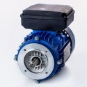 Motor eléctrico monofásico con condensador permanente 0.06kw/0.09CV, 1500 rpm, 56B14 (ØEje motor 9 mm, ØBrida 80 mm) 220V, IP55, IE1